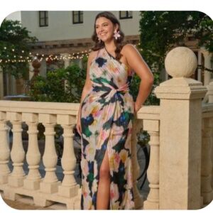 Adrianna Pappel one shoulder Evening Dress